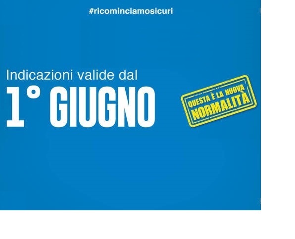 CORONAVIRUS: DISPOSIZIONI VALIDE DAL 01/06/2020 REGIONE LOMBARDIA