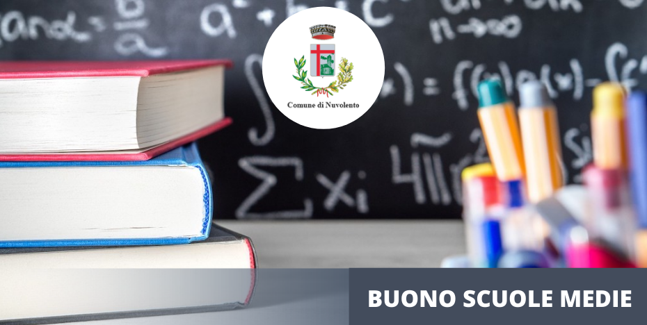 BUONO SCUOLE MEDIE